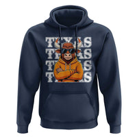 Texas Fan Hoodie Longhorns Cow Texas Pride Sport Lover - Wonder Print Shop