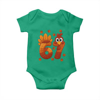 67 Thanksgiving Baby Onesie Funny Turkey Thanksgiving Six Seven Meme - Wonder Print Shop