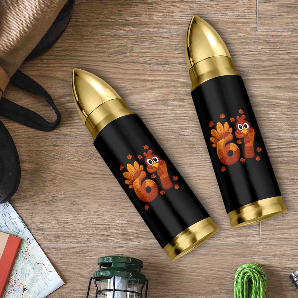67 Thanksgiving Bullet Tumbler Funny Turkey Thanksgiving Six Seven Meme - Wonder Print Shop