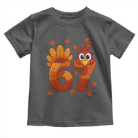 67 Thanksgiving Toddler T Shirt Funny Turkey Thanksgiving Six Seven Meme - Wonder Print Shop