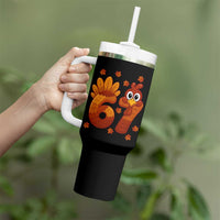 67 Thanksgiving Tumbler With Handle Funny Turkey Thanksgiving Six Seven Meme - Wonder Print Shop