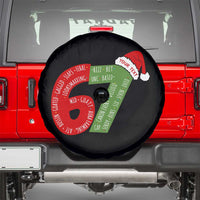 Personalized 67 Christmas Spare Tire Cover Custom Text Rizz Aura Farming Six Seven Meme Gen Alpha - Wonder Print Shop