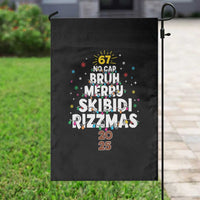 Funny Christmas Six Seven Meme Garden Flag 67 No Cap Bruh Merry Skibidi Rizzmas 2025 - Wonder Print Shop