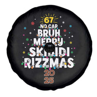 Funny Christmas Six Seven Meme Spare Tire Cover 67 No Cap Bruh Merry Skibidi Rizzmas 2025 - Wonder Print Shop