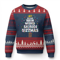 Funny Xmas Six Seven Meme Ugly Christmas Sweater 67 No Cap Bruh Merry Skibidi Rizzmas 2025 - Wonder Print Shop