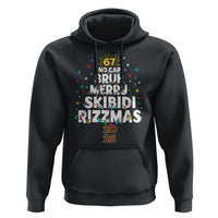 Funny Christmas Six Seven Meme Hoodie 67 No Cap Bruh Merry Skibidi Rizzmas 2025 - Wonder Print Shop