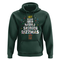 Funny Christmas Six Seven Meme Hoodie 67 No Cap Bruh Merry Skibidi Rizzmas 2025 - Wonder Print Shop