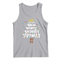 Funny Christmas Six Seven Meme Tank Top 67 No Cap Bruh Merry Skibidi Rizzmas 2025 - Wonder Print Shop