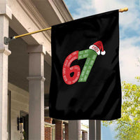 Funny 67 Christmas Garden Flag Rizz Aura Farming Bussin Six Seven Meme Gen Alpha - Wonder Print Shop