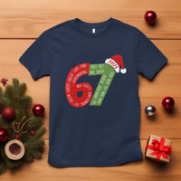 Funny 67 Christmas T Shirt Rizz Aura Farming Bussin Six Seven Meme Gen Alpha - Wonder Print Shop