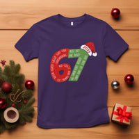 Funny 67 Christmas T Shirt Rizz Aura Farming Bussin Six Seven Meme Gen Alpha - Wonder Print Shop