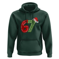 Funny 67 Christmas Hoodie Rizz Aura Farming Bussin Six Seven Meme Gen Alpha - Wonder Print Shop