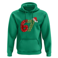 Funny 67 Christmas Hoodie Rizz Aura Farming Bussin Six Seven Meme Gen Alpha - Wonder Print Shop