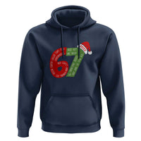 Funny 67 Christmas Hoodie Rizz Aura Farming Bussin Six Seven Meme Gen Alpha - Wonder Print Shop