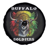 Buffalo Soldiers Spare Tire Cover African American Heros Black History Month - Wonder Print Shop