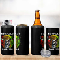Buffalo Soldiers 4 in 1 Can Cooler Tumbler African American Heros Black History Month - Wonder Print Shop