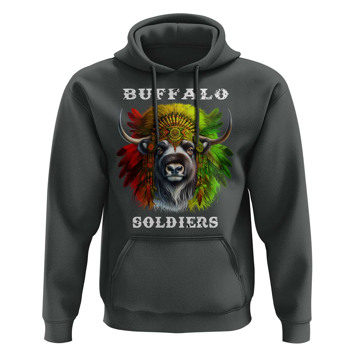 Buffalo Soldiers Hoodie African American Heros Black History Month