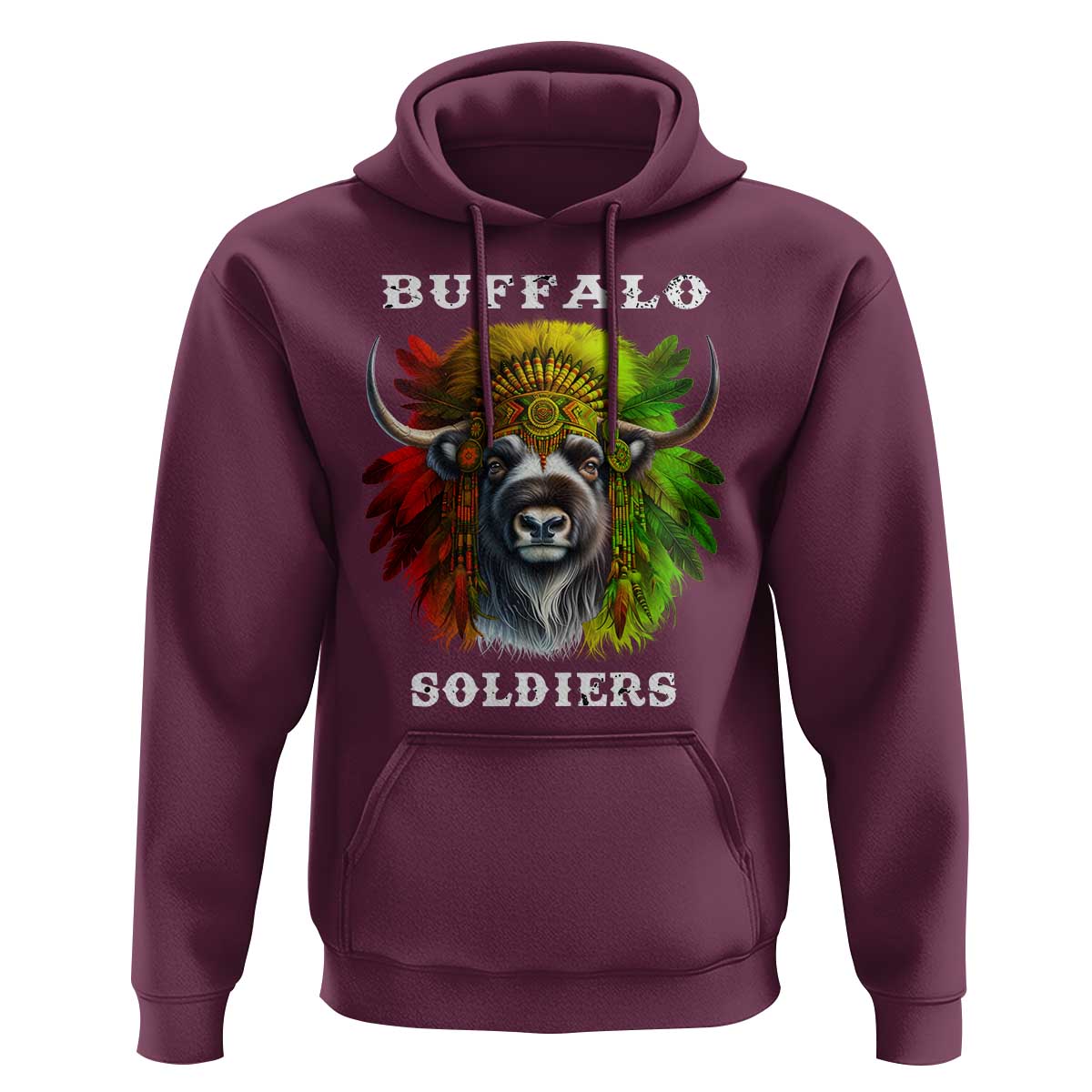 Buffalo Soldiers Hoodie African American Heros Black History Month
