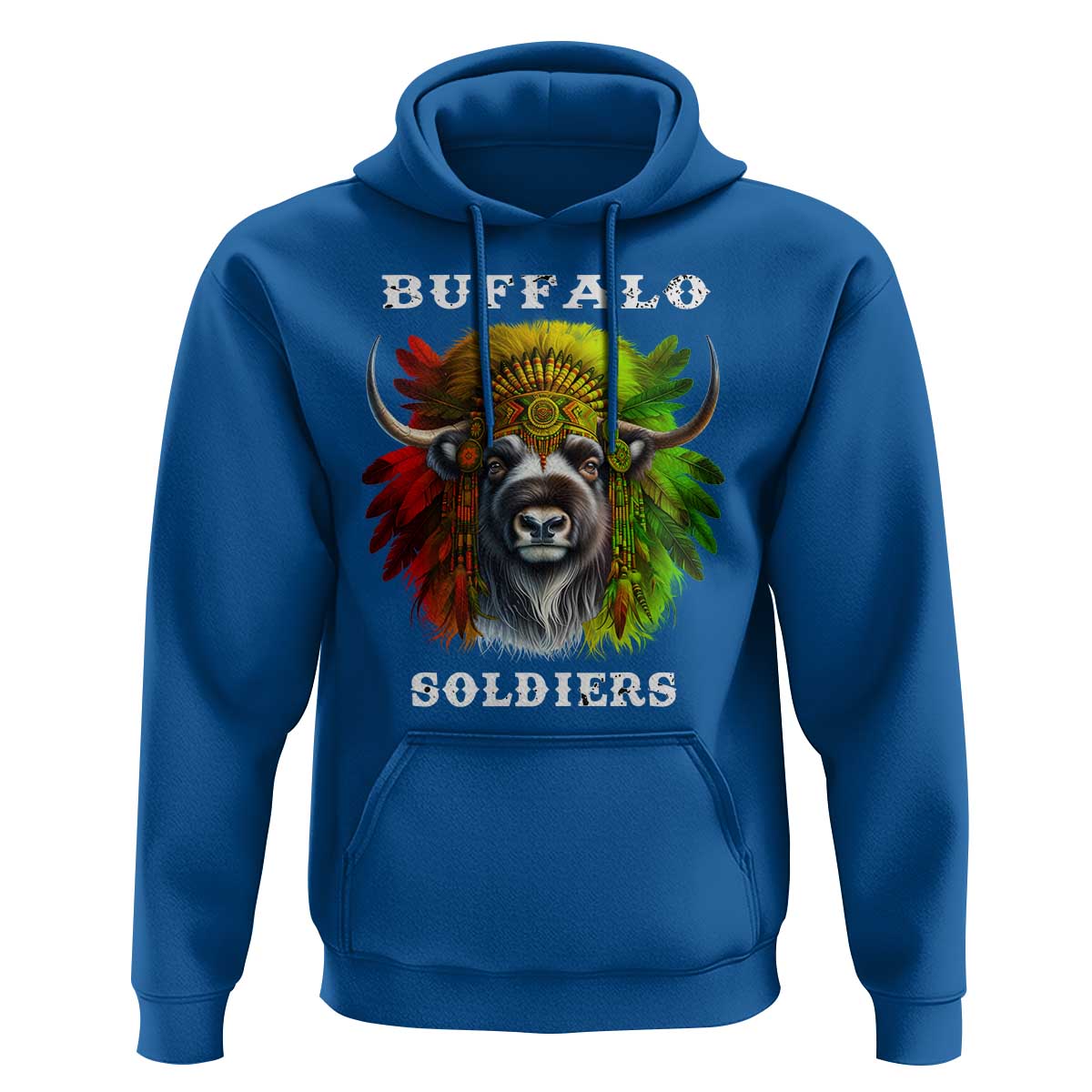 Buffalo Soldiers Hoodie African American Heros Black History Month