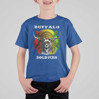 Buffalo Soldiers T Shirt For Kid African American Heros Black History Month