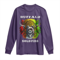 Buffalo Soldiers Long Sleeve Shirt African American Heros Black History Month