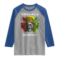 Buffalo Soldiers Raglan Shirt African American Heros Black History Month