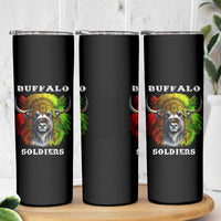 Buffalo Soldiers Skinny Tumbler African American Heros Black History Month - Wonder Print Shop