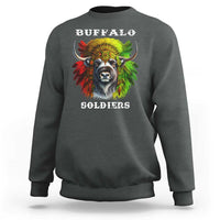 Buffalo Soldiers Sweatshirt African American Heros Black History Month