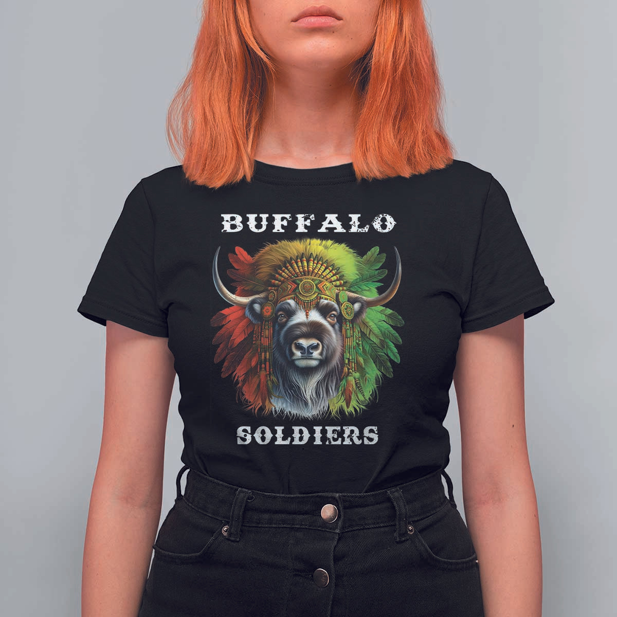 Buffalo Soldiers T Shirt For Women African American Heros Black History Month