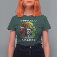 Buffalo Soldiers T Shirt For Women African American Heros Black History Month