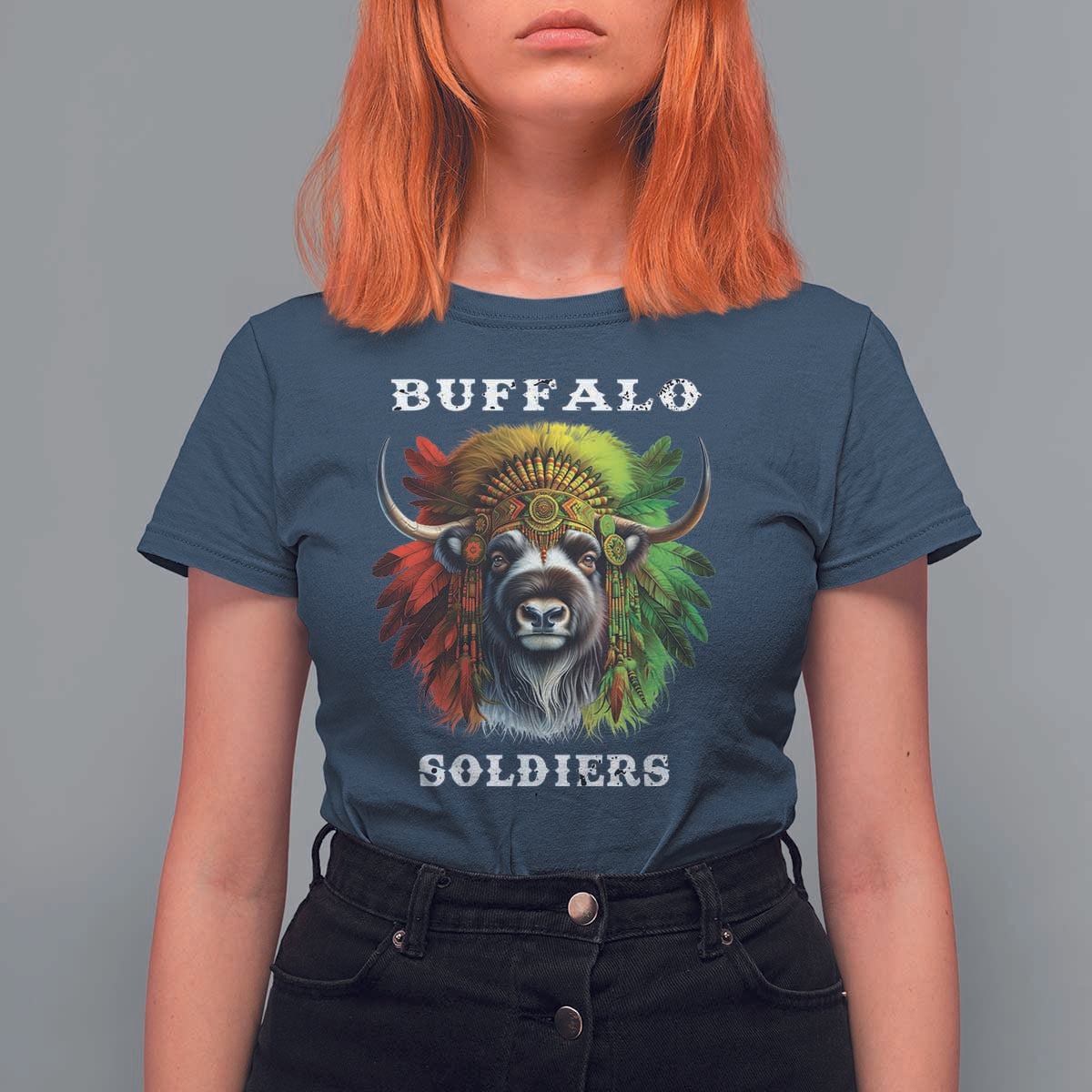 Buffalo Soldiers T Shirt For Women African American Heros Black History Month