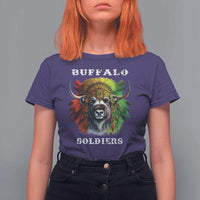 Buffalo Soldiers T Shirt For Women African American Heros Black History Month