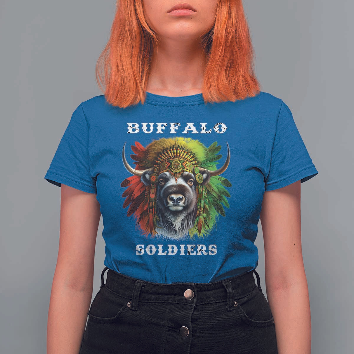 Buffalo Soldiers T Shirt For Women African American Heros Black History Month
