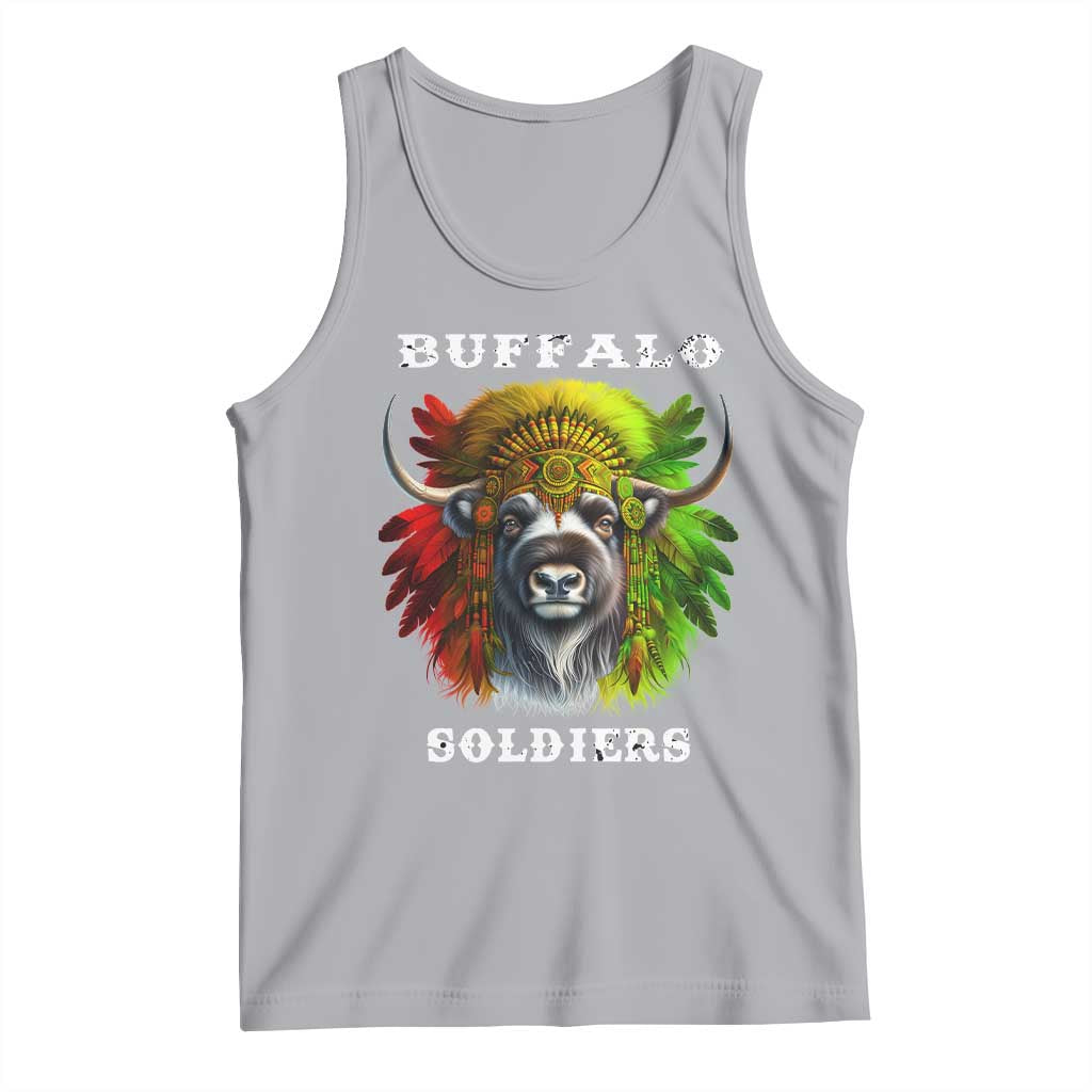 Buffalo Soldiers Tank Top African American Heros Black History Month