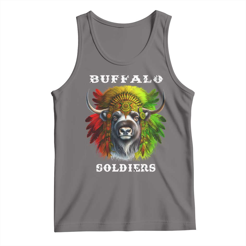 Buffalo Soldiers Tank Top African American Heros Black History Month