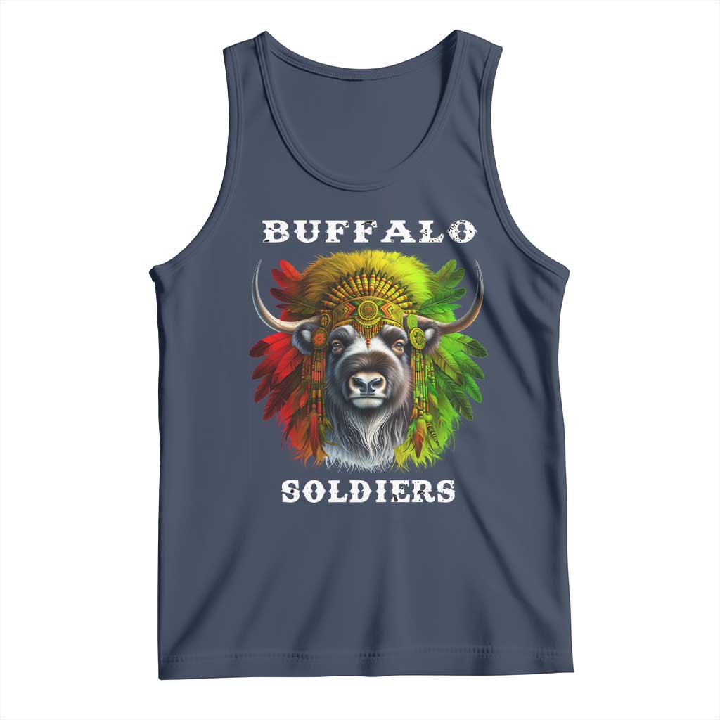 Buffalo Soldiers Tank Top African American Heros Black History Month