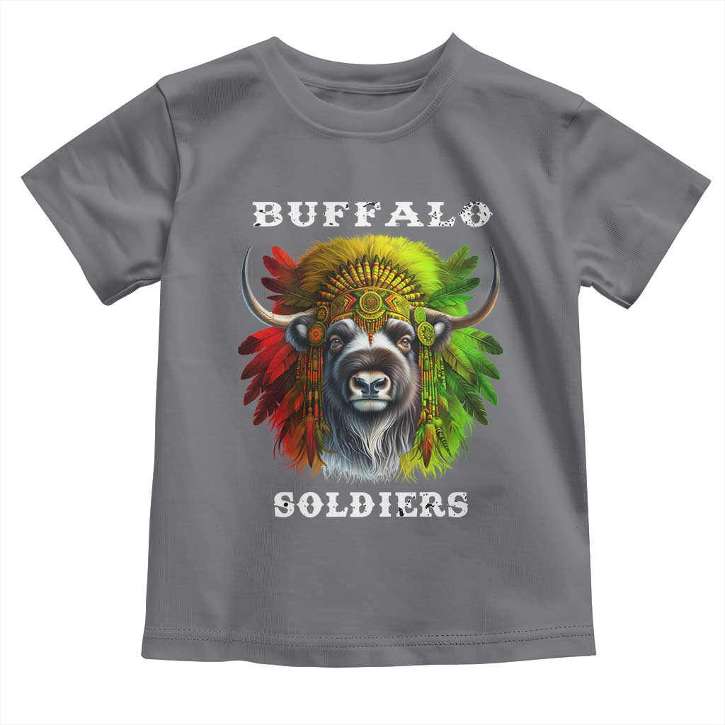 Buffalo Soldiers Toddler T Shirt African American Heros Black History Month