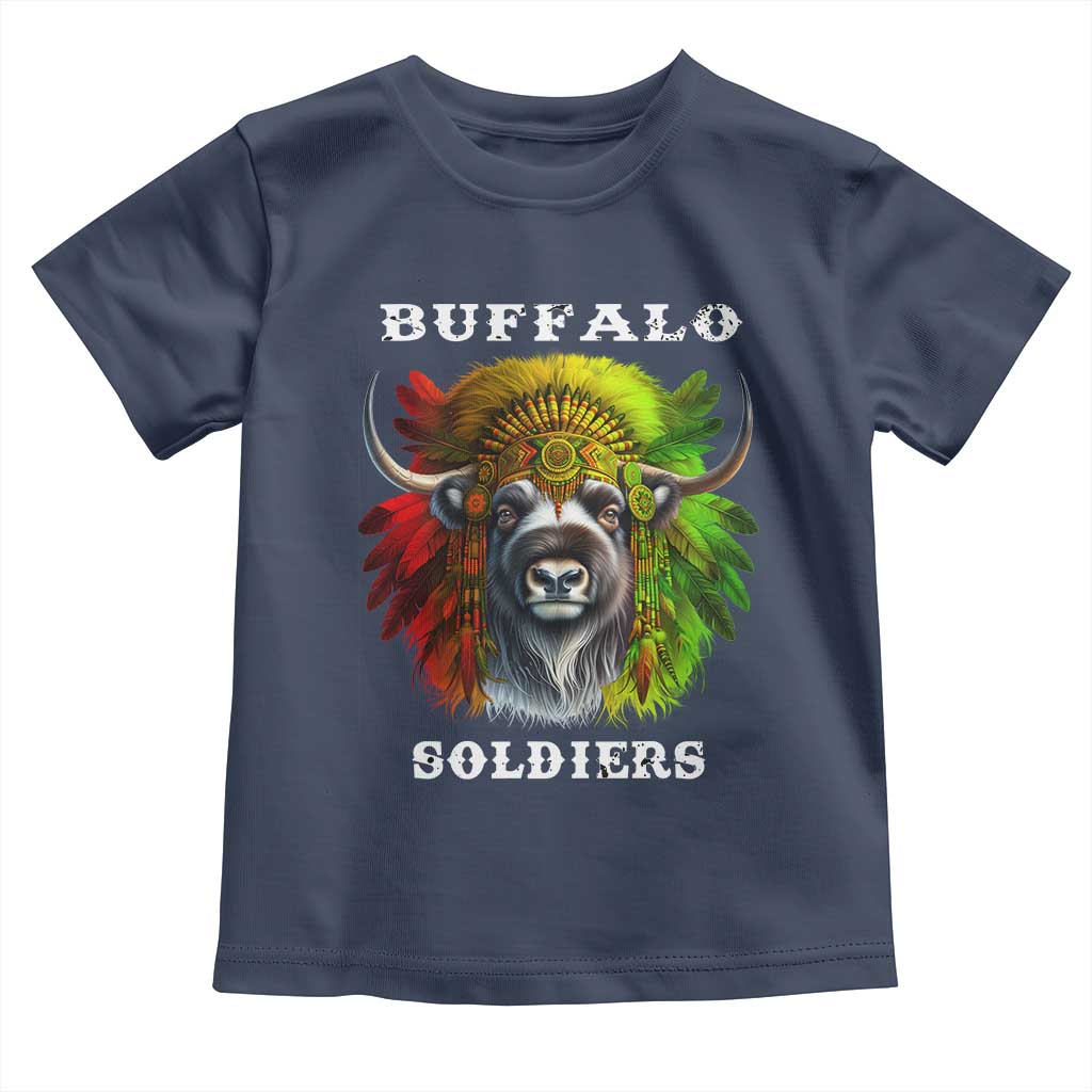 Buffalo Soldiers Toddler T Shirt African American Heros Black History Month