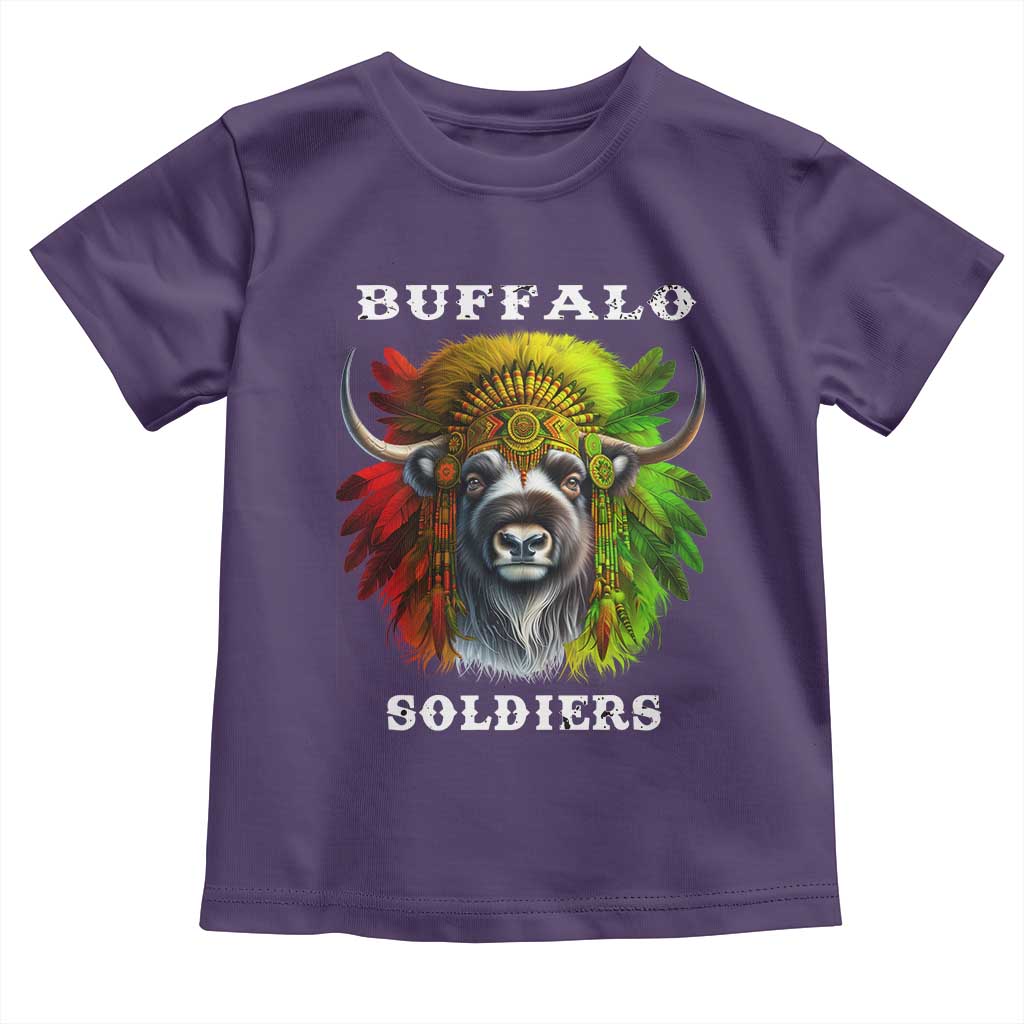 Buffalo Soldiers Toddler T Shirt African American Heros Black History Month