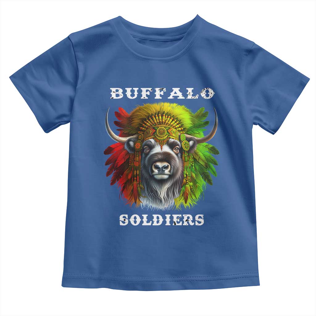 Buffalo Soldiers Toddler T Shirt African American Heros Black History Month