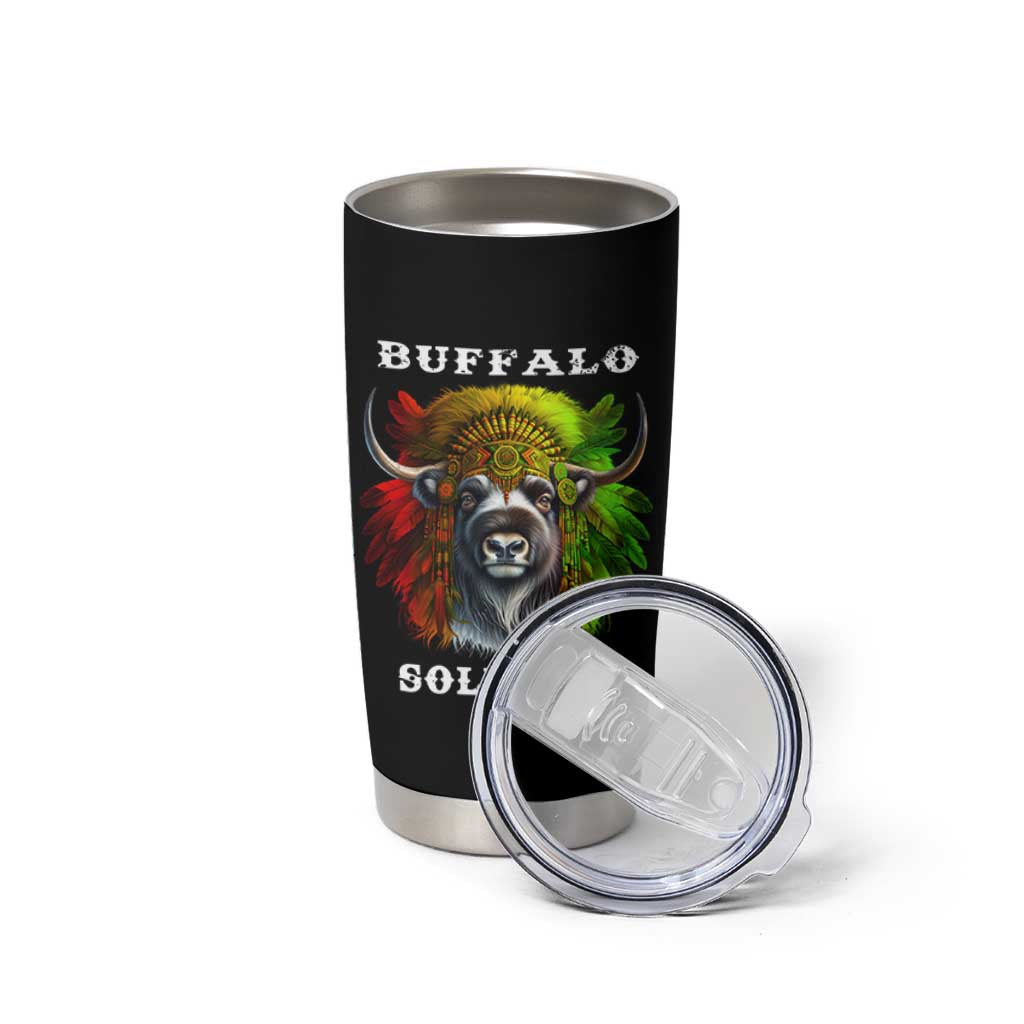 Buffalo Soldiers Tumbler Cup African American Heros Black History Month - Wonder Print Shop