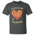 Funny Pizza Is My Valentine T Shirt Valentine's Day Heart Pepperoni Slice