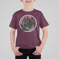 Power To The People Black Panther Party T Shirt For Kid Black History Month