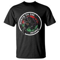 Power To The People Black Panther Party T Shirt Black History Month