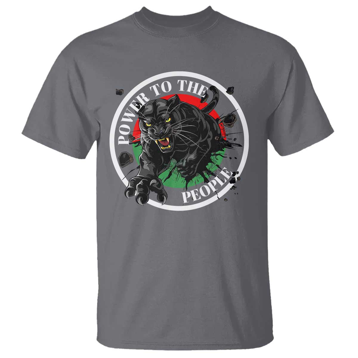 Power To The People Black Panther Party T Shirt Black History Month