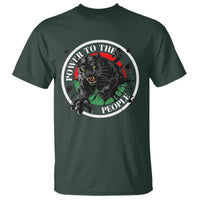 Power To The People Black Panther Party T Shirt Black History Month