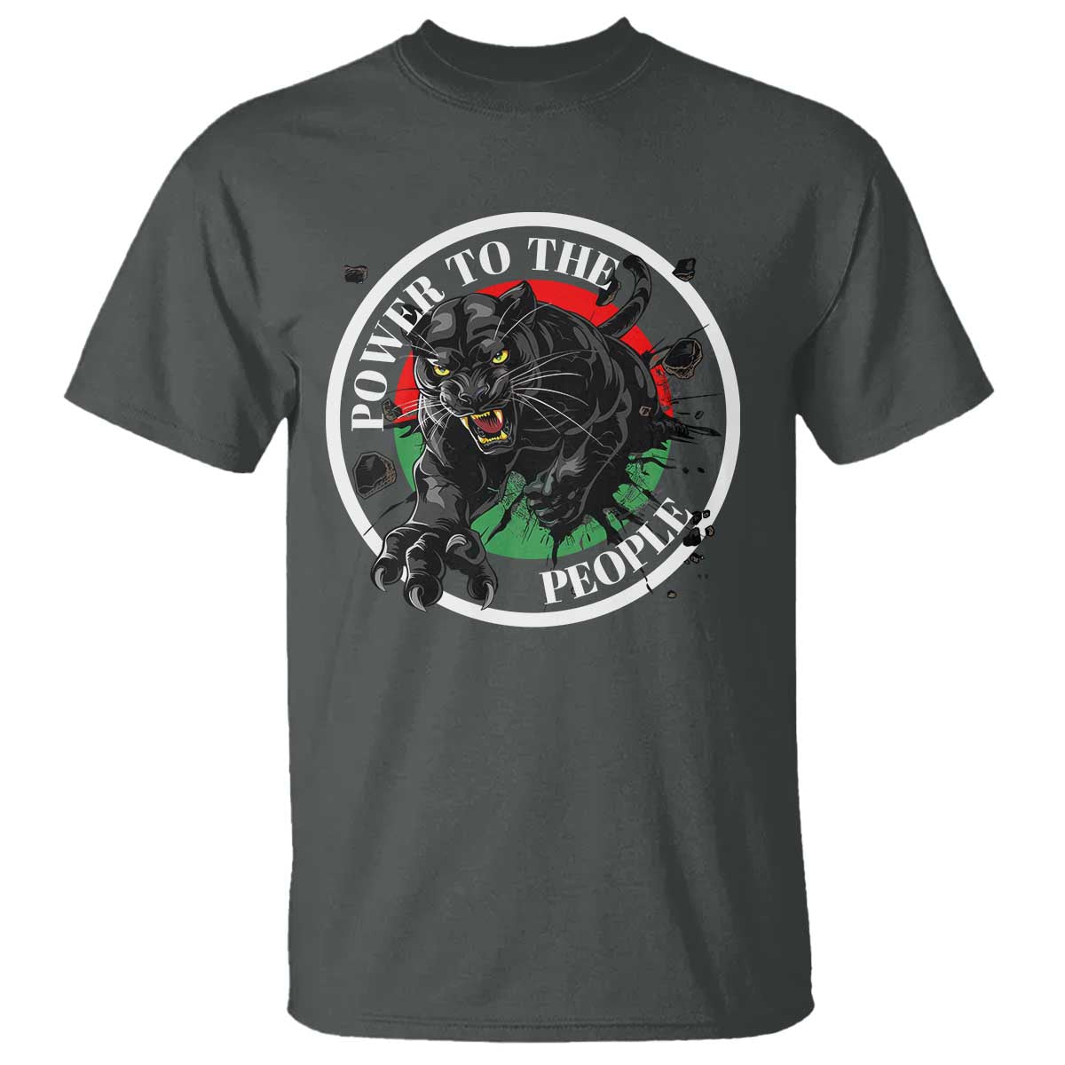 Power To The People Black Panther Party T Shirt Black History Month