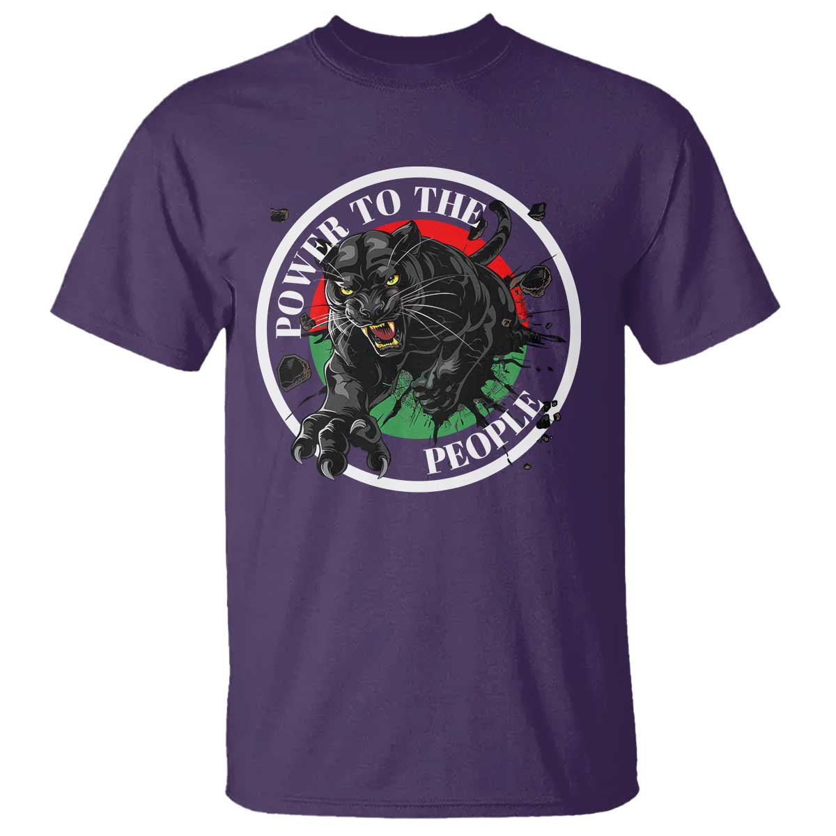 Power To The People Black Panther Party T Shirt Black History Month