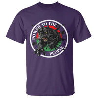 Power To The People Black Panther Party T Shirt Black History Month