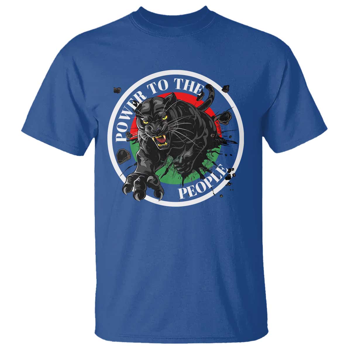 Power To The People Black Panther Party T Shirt Black History Month